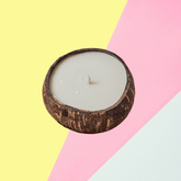 Coconut Shell Candle